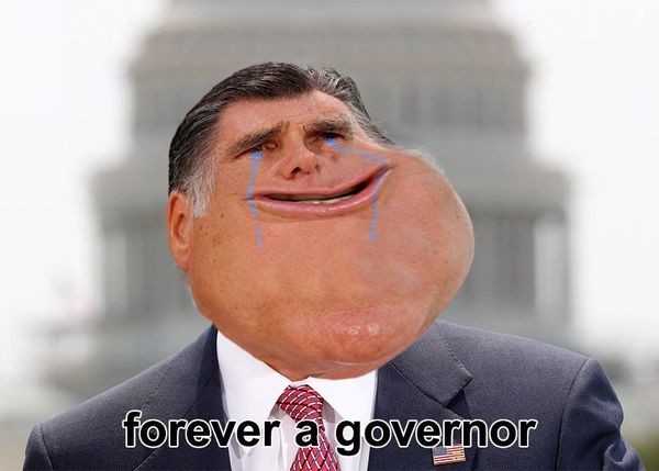 Mitt Romney mãi dậm chân ở chức Thống đốc bang.